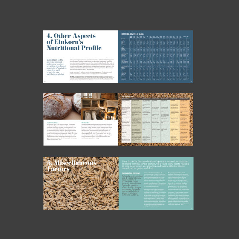 Spreads of the book "Einkorn Explained: The Healthy Alternative to Modern Wheat"