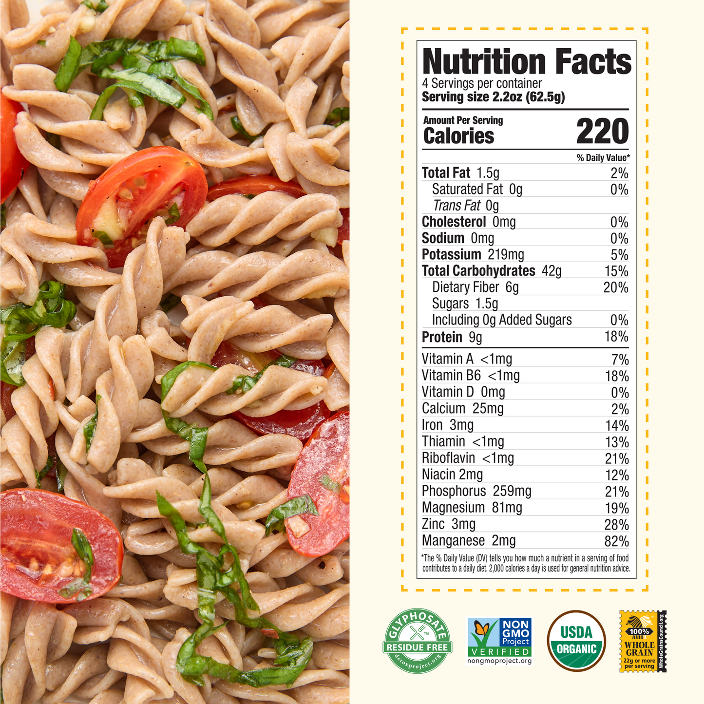 Organic Einkorn Fusilli