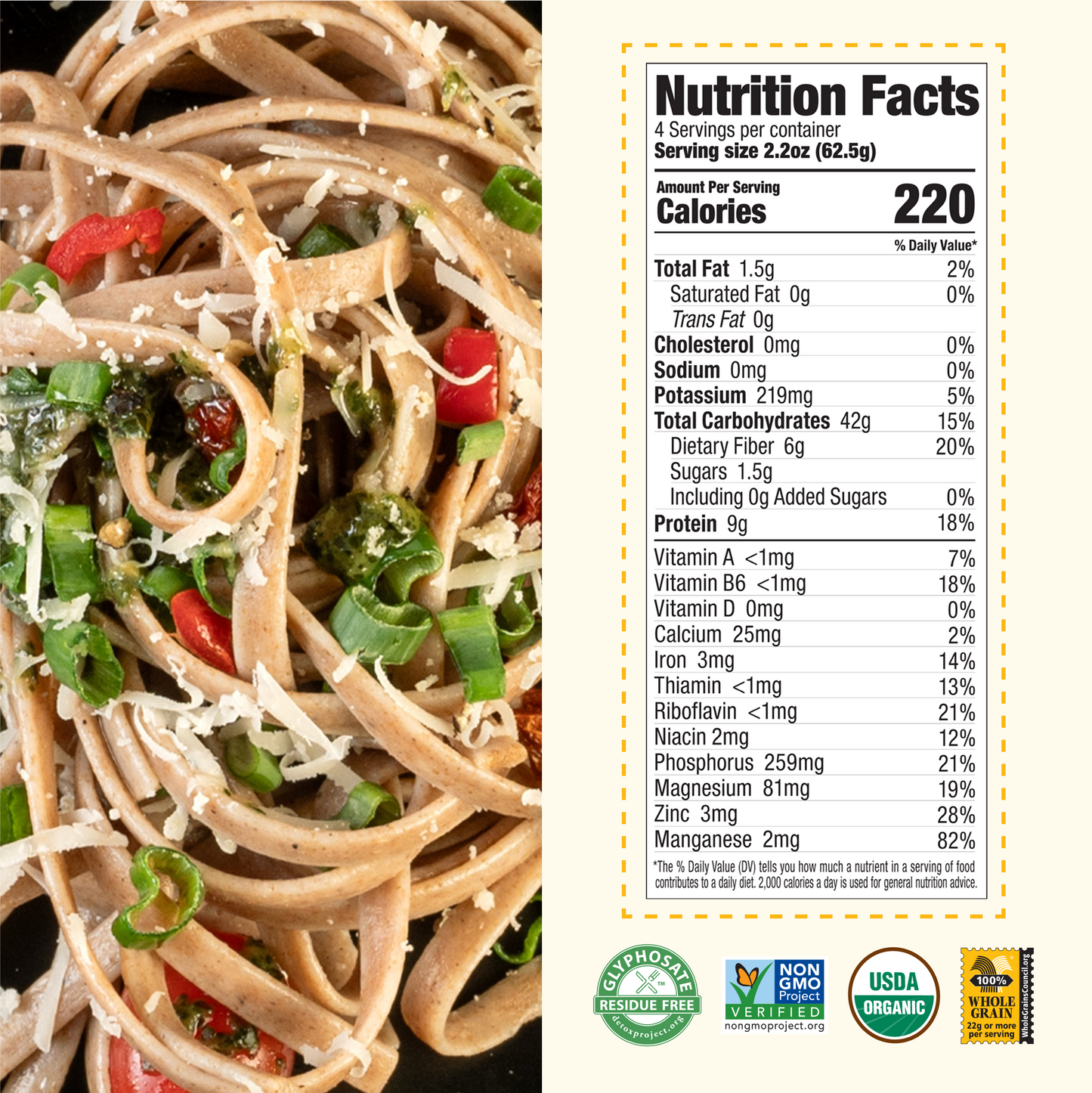Organic Einkorn Linguine
