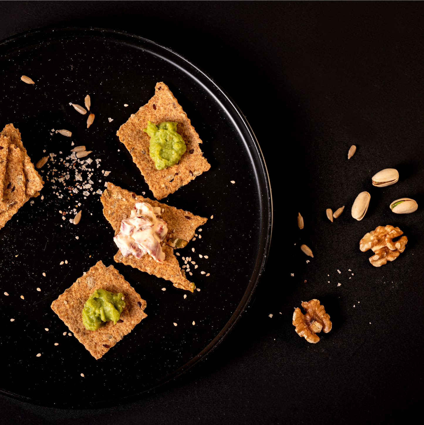 Seeds & Sea Salt Crackers