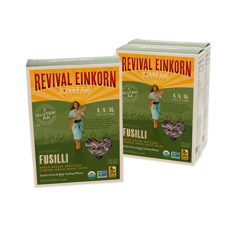 
                  
                    Organic Einkorn Fusilli 3-pack
                  
                