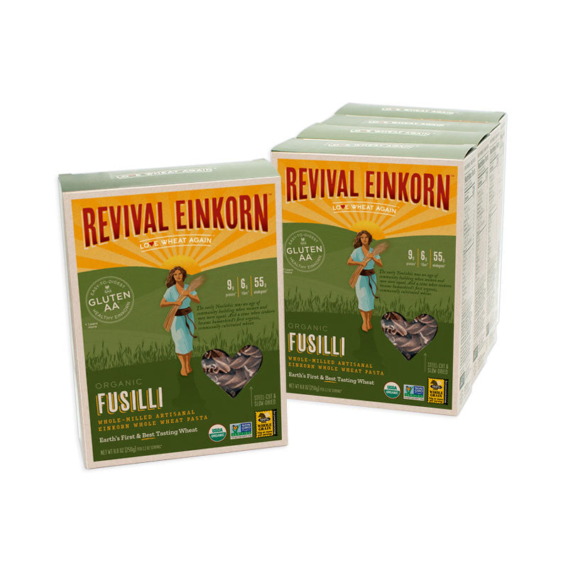 
                  
                    Organic Einkorn Fusilli 5-pack
                  
                