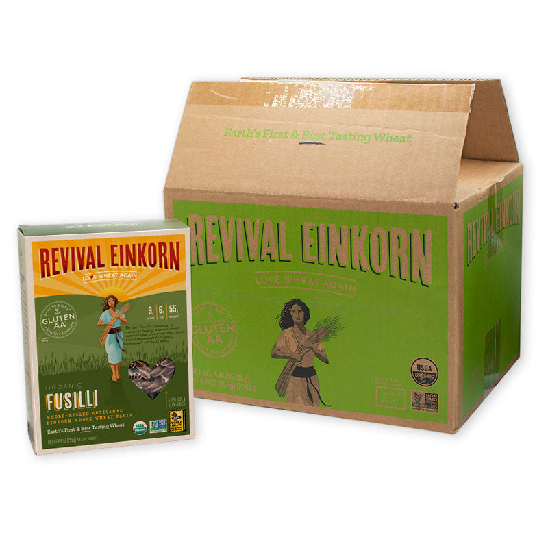 
                  
                    Organic Einkorn Fusilli 8-pack Case
                  
                